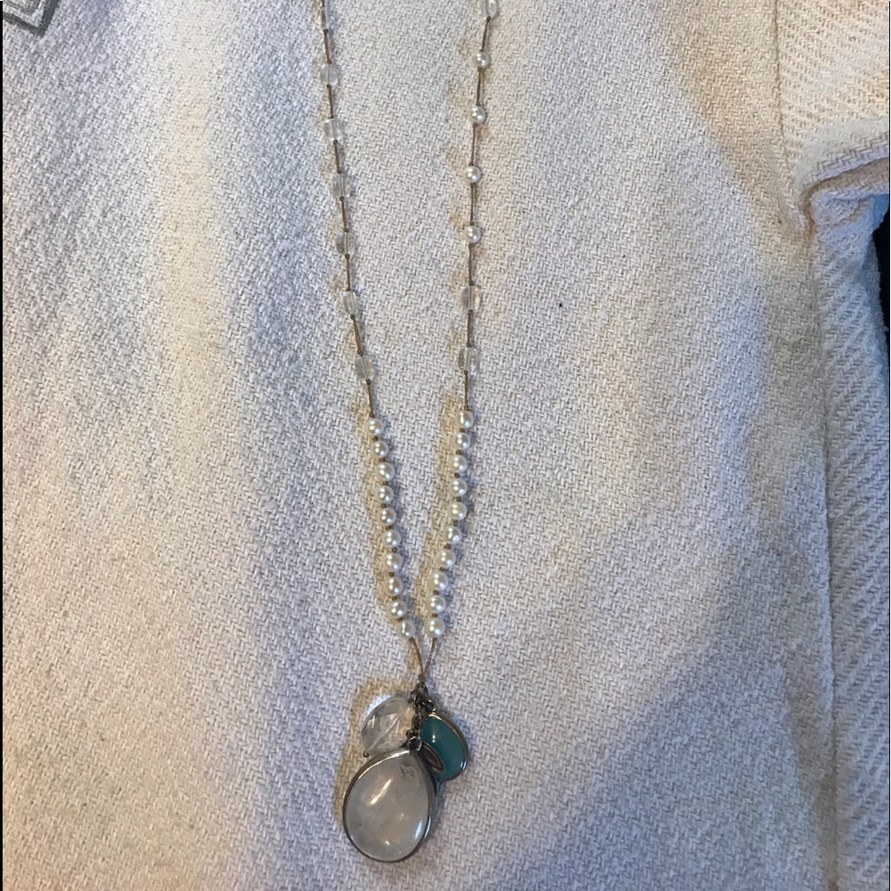 Beautiful Pearl necklace ! Silpada